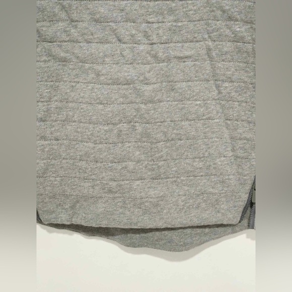 Lululemon Fleece Be True Crew Sweatshirt Gray Size 8 - Picture 10 of 13